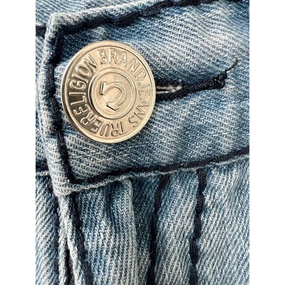 TRUE RELIGION BILLY SUPERT ROW 36 SEAT 33  VINTAGE Made in USA - Picture 12 of 14